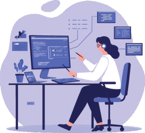 woman working Techmode blog